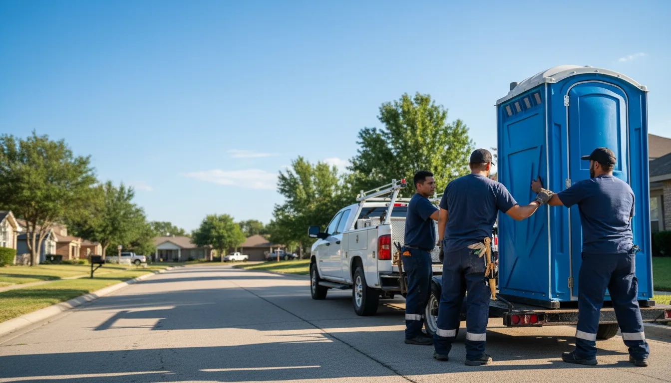 Portable Toilet Rental in Columbia, LA near me